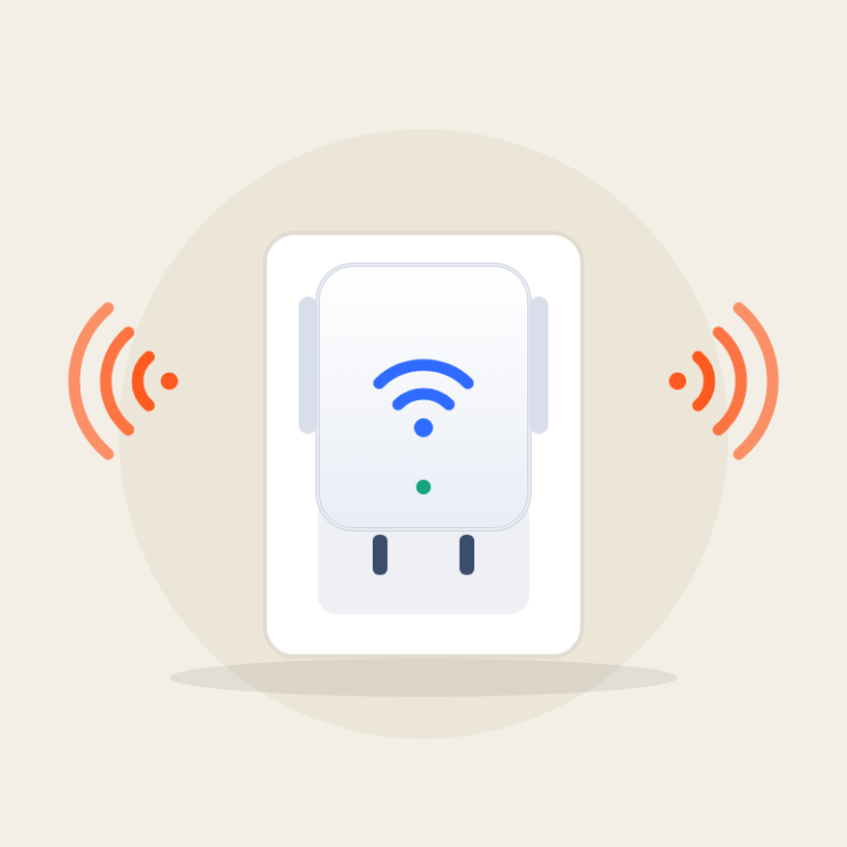 Wifi Extender illustration