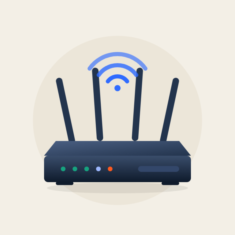 Wifi Router illustration